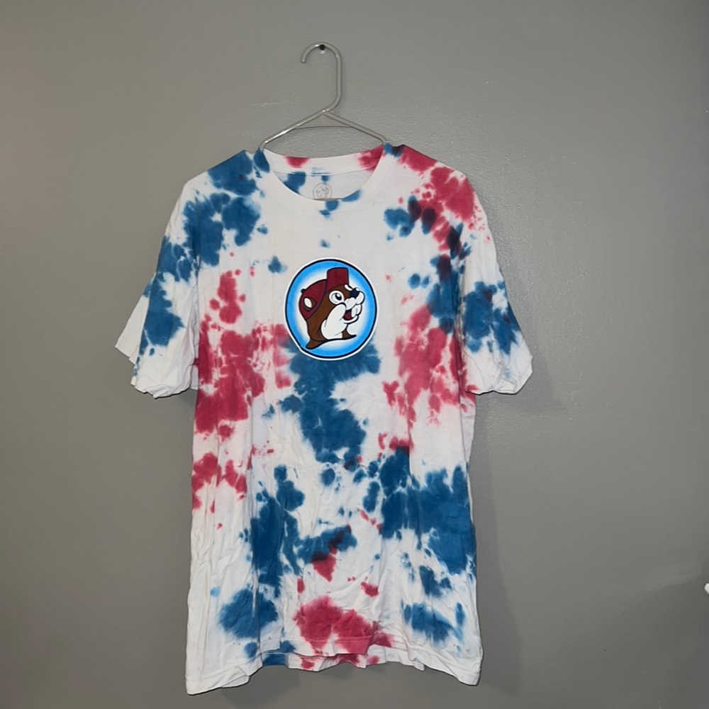 Buccees Tie Dye XL Fireworks TShirt